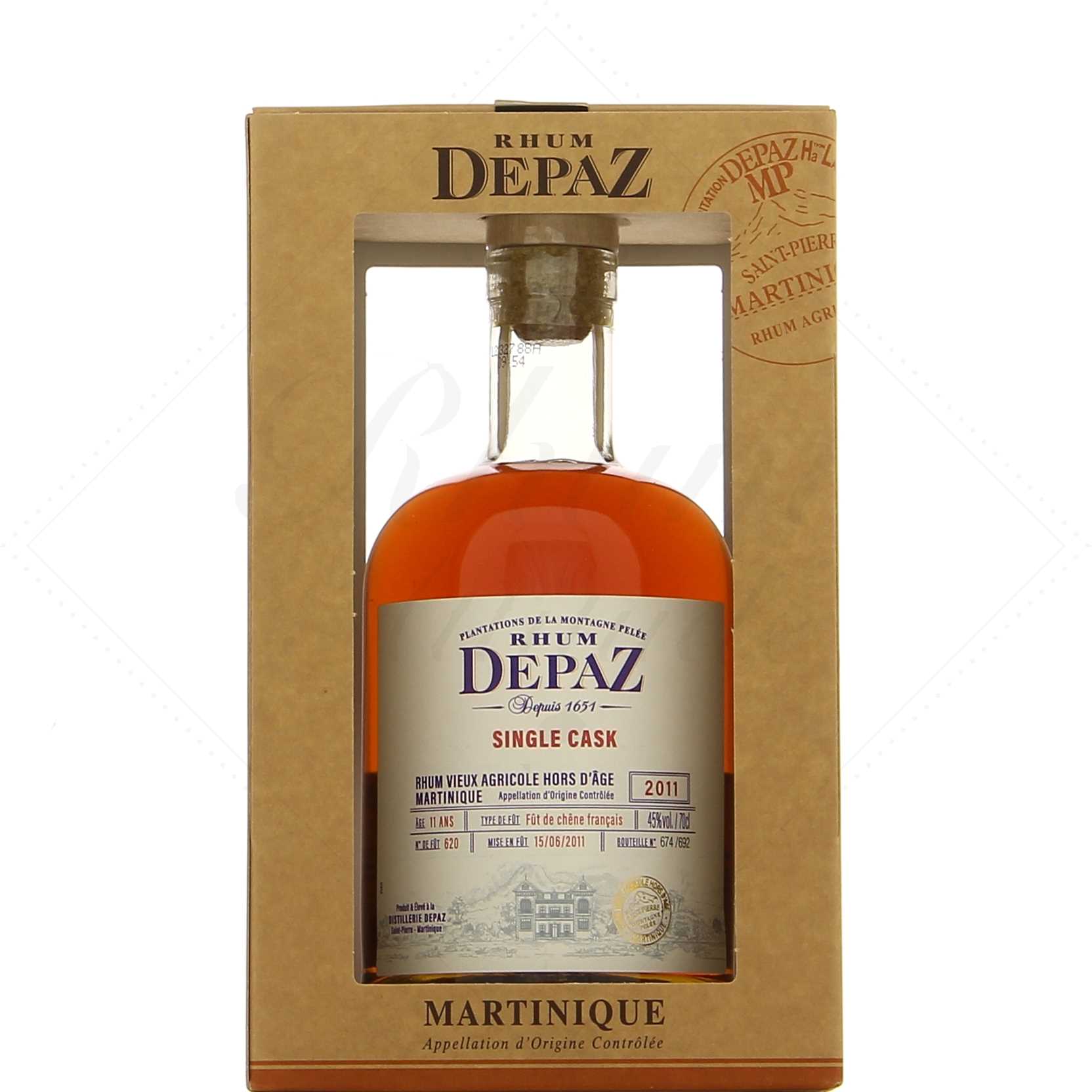 Depaz Single Cask 2011 45°
