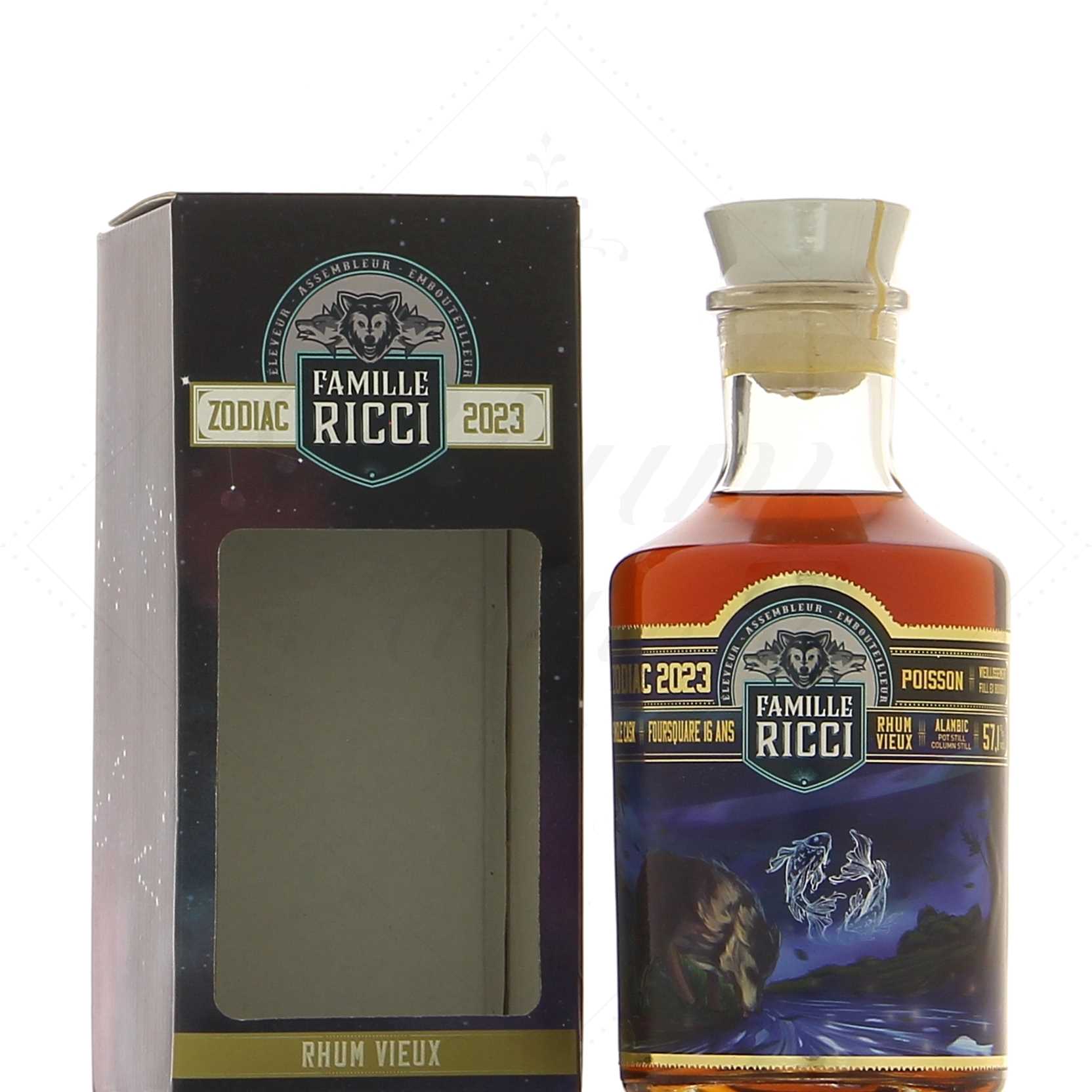 Famille Ricci Zodiac Poisson Foursquare 16 ans 57,1°