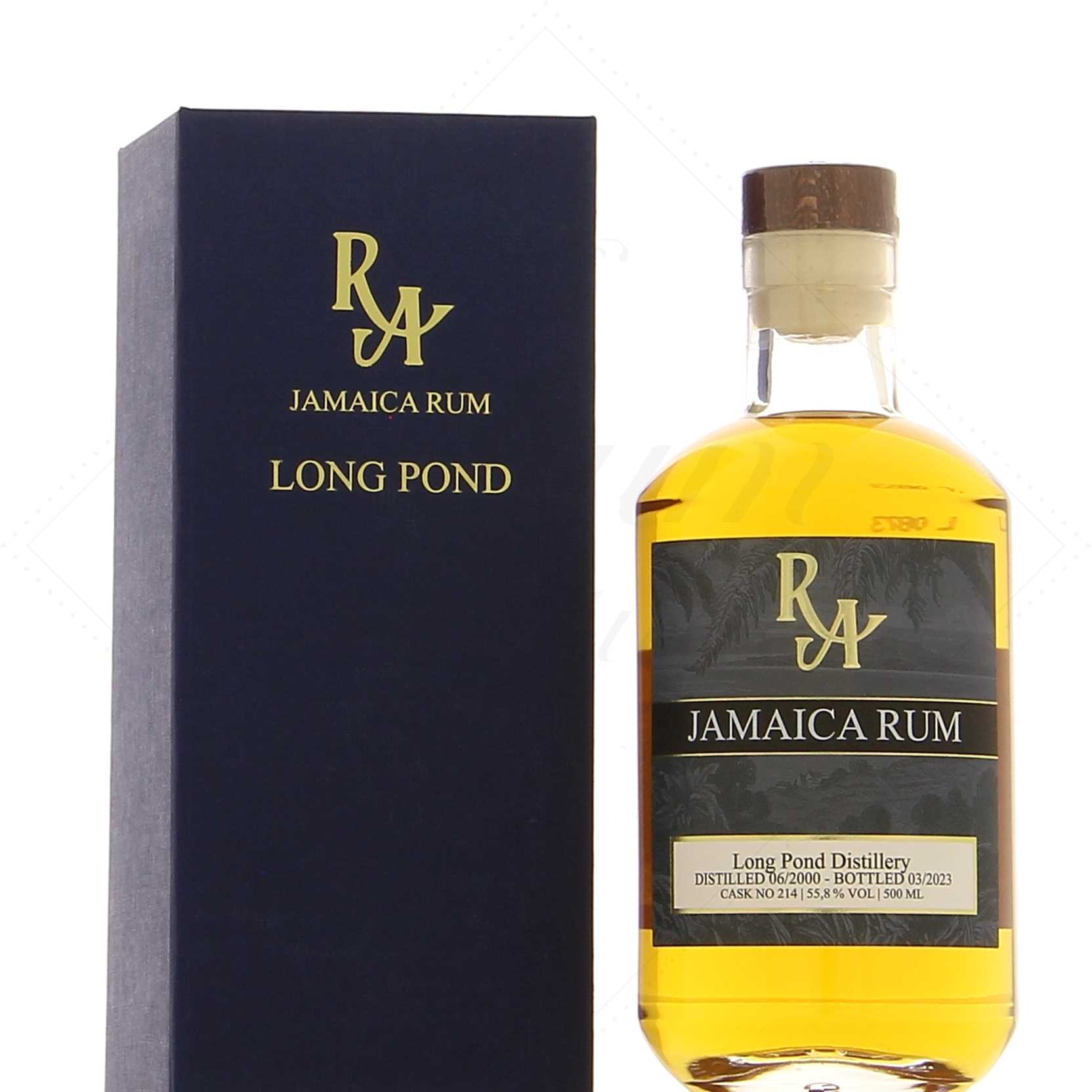 Rum Artesanal Jamaica Long Pond VWR 2000 55,8°