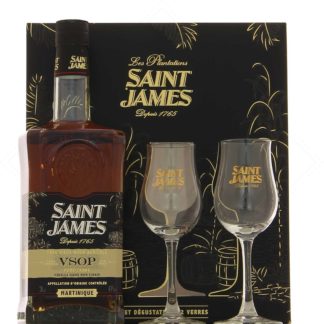Saint James VSOP + 2 Verres 43°