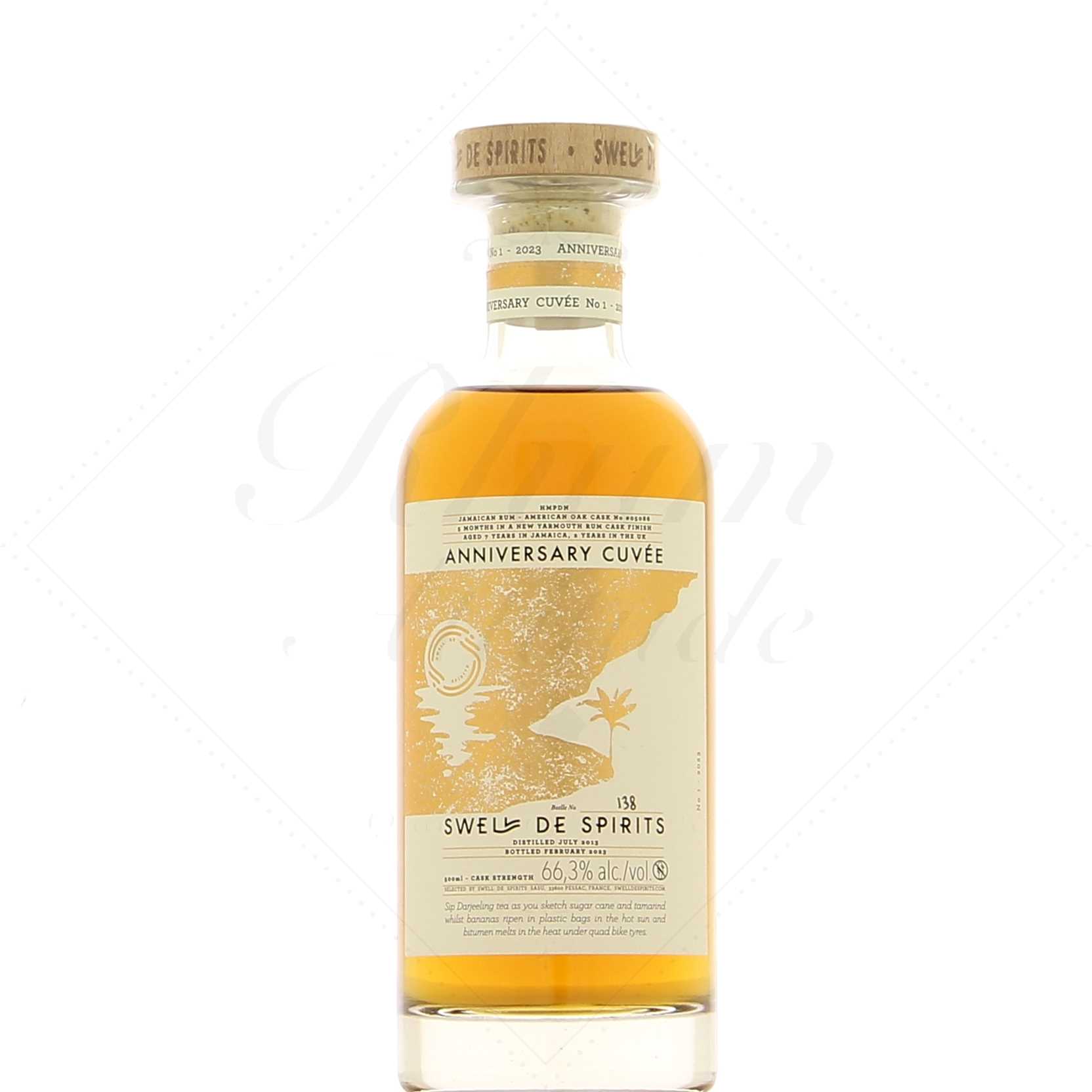 Swell de Spirits Anniversary Jamaican Rum (HMPDN) 2013 66,3°