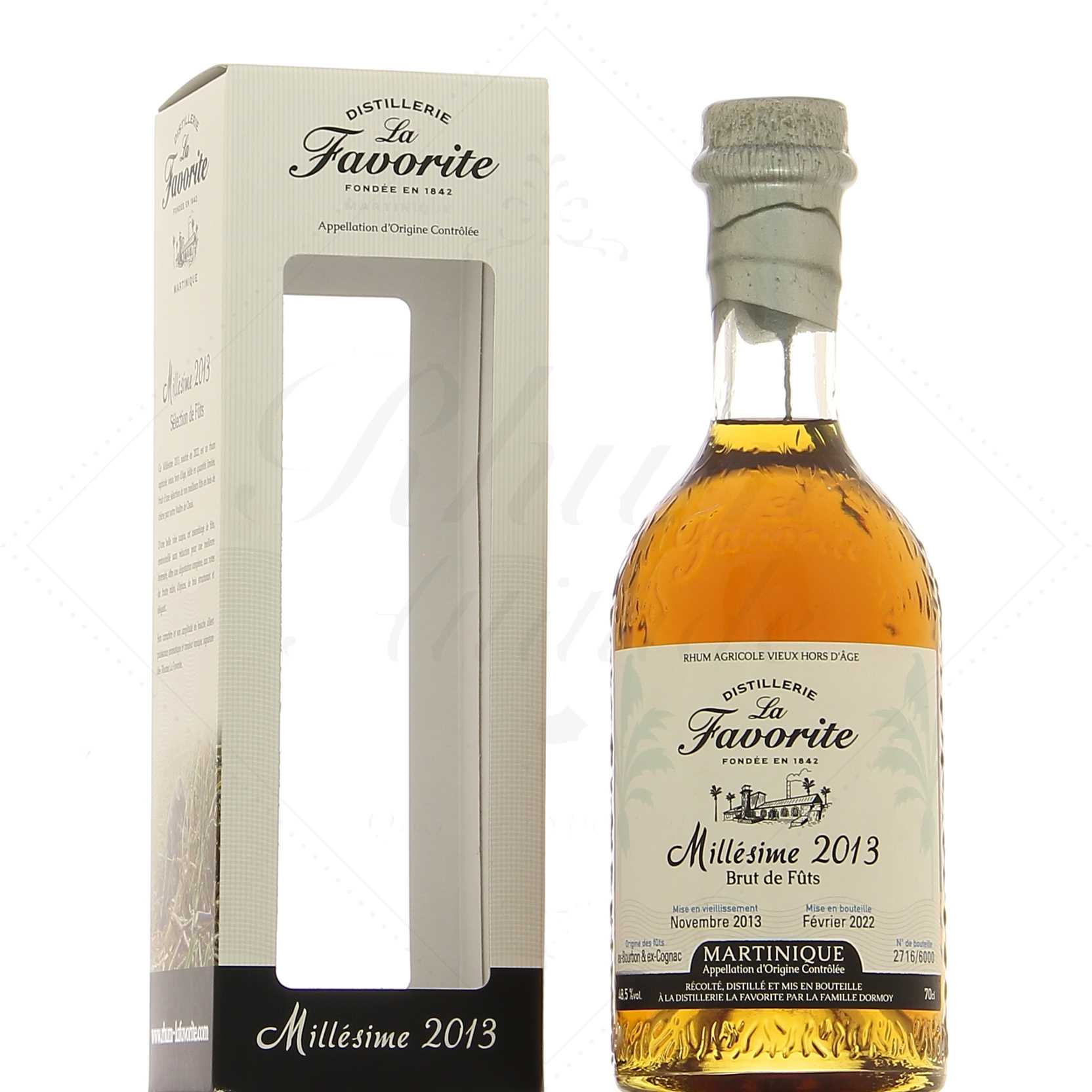La Favorite Millesime 2013 9 ans 48,5°