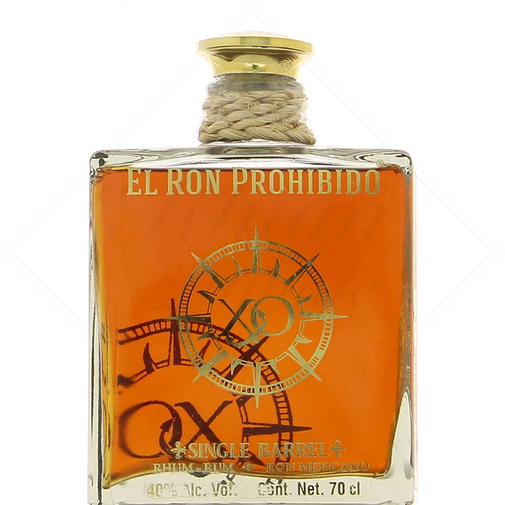 El Ron Prohibido XO Single Barrel 40°
