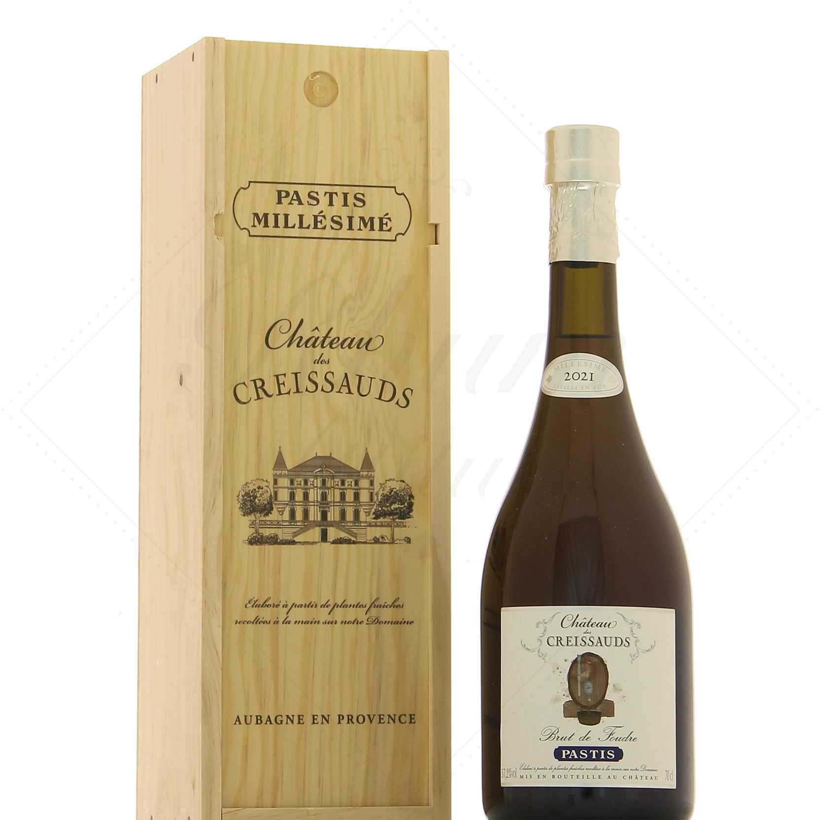 Pastis Château Des Creissauds 2021 Brut de Foudre 57,2°