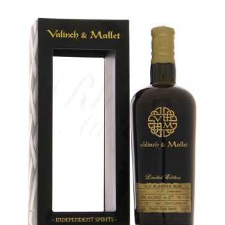 Valinch & Mallet The Spirit of Art Old Blended Rhum Diamond Versailles 27 ans 52,6°