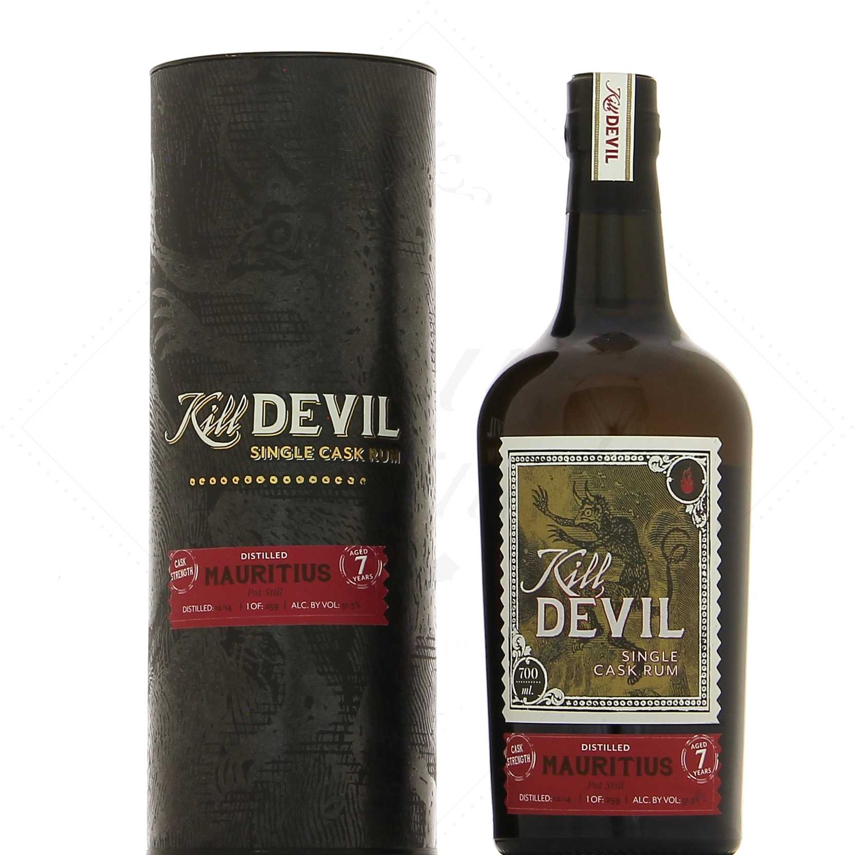 Kill Devil Mauritius 7 ans Single Cask 51,3°