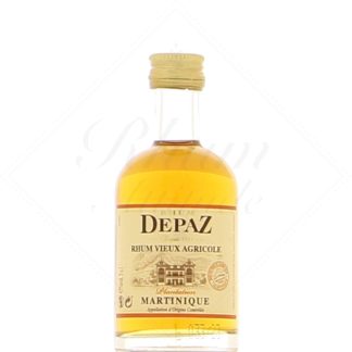 Depaz Rhum Vieux Plantation 45° en mignonnette de 5 cl