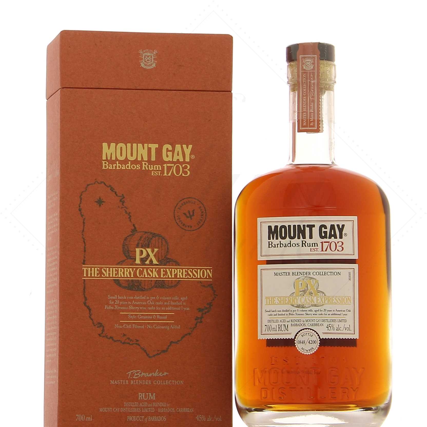 Mount Gay Sherry Cask 45°