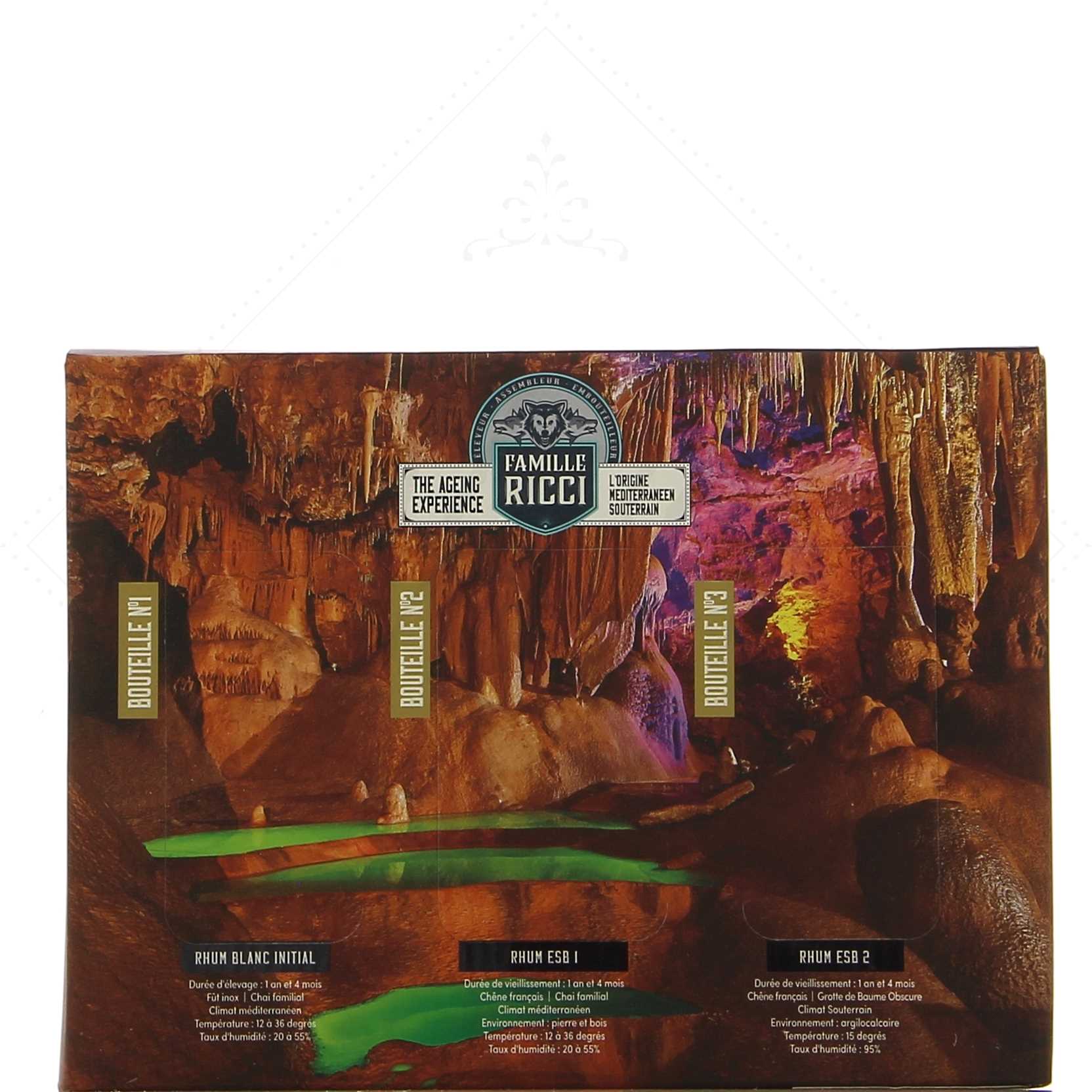 Famille Ricci Coffret Grotte The ageing experience 73,9°
