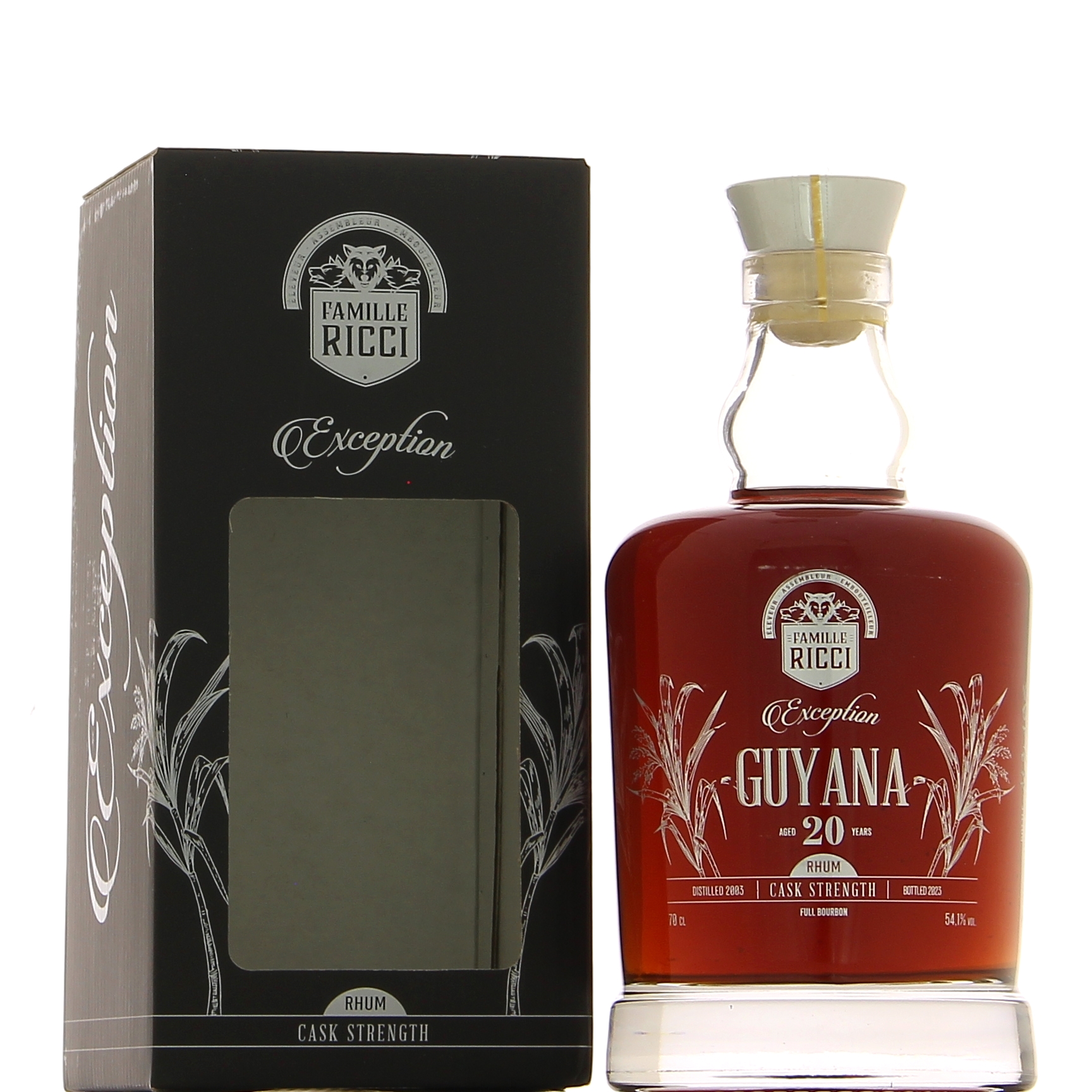 Famille Ricci Exception Guyana 20 ans 2003 54,1°