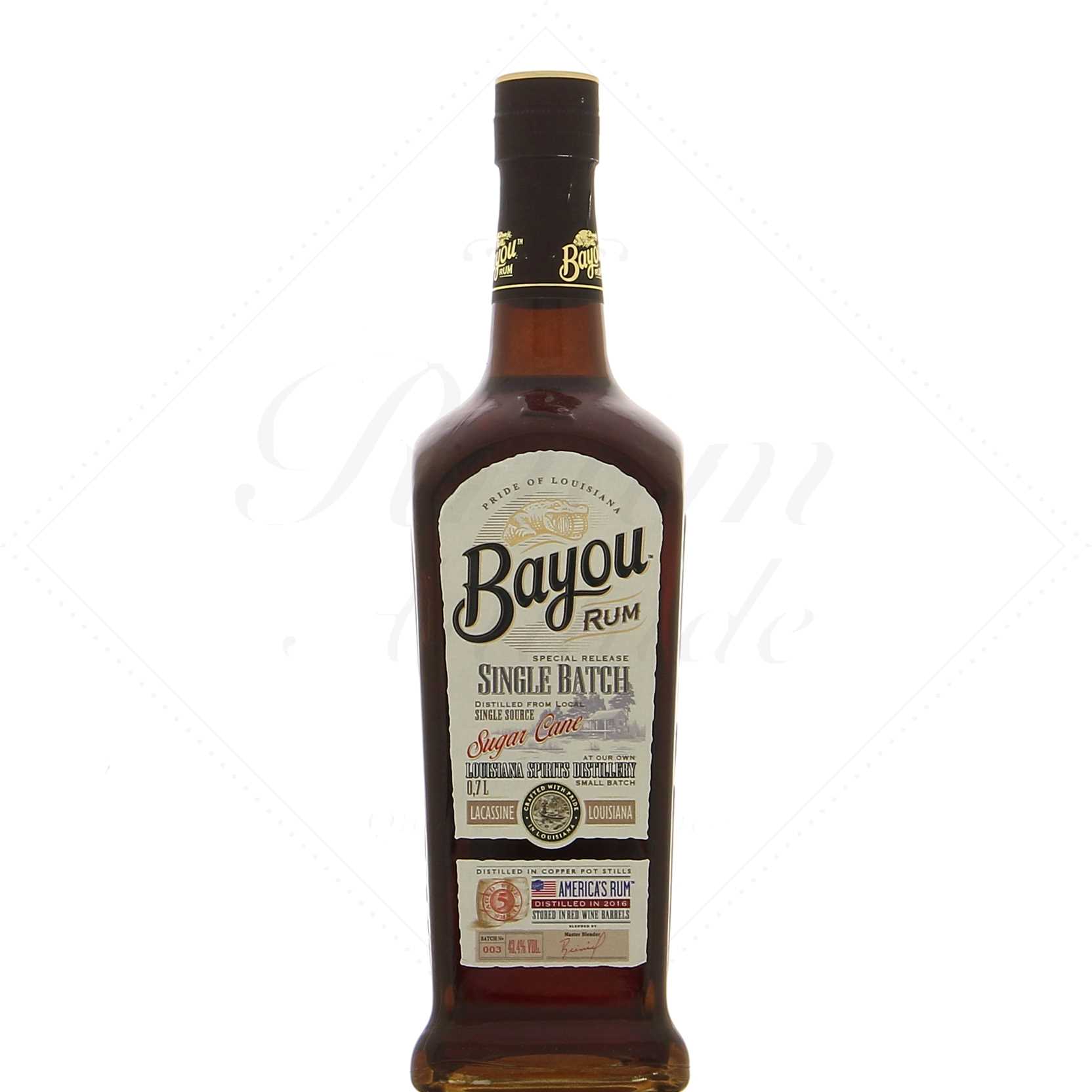 Bayou Single Barrel Red Wine Cask Batch 3 43,6°