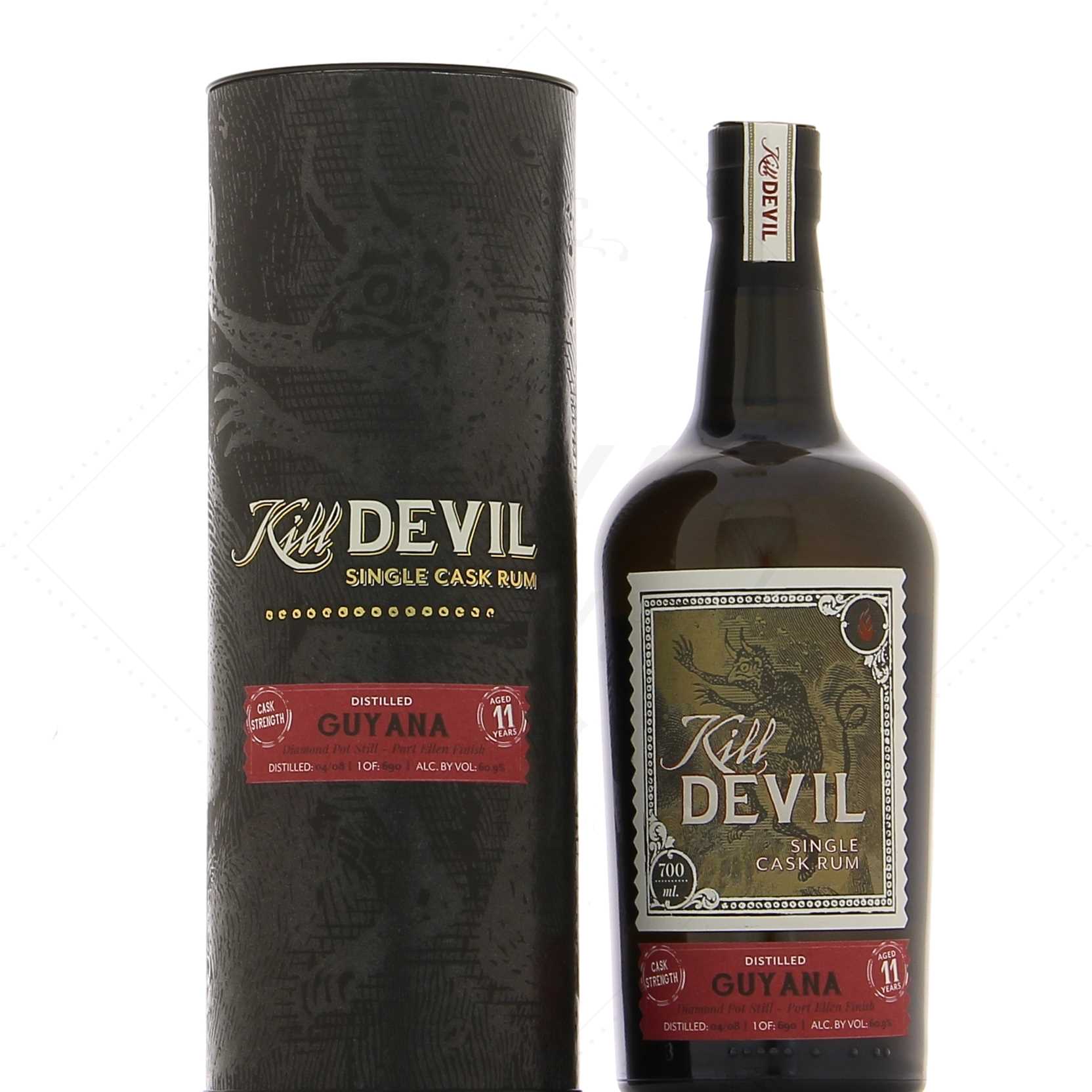 Kill Devil Guyana 11 ans Single Cask 2008 60,9°
