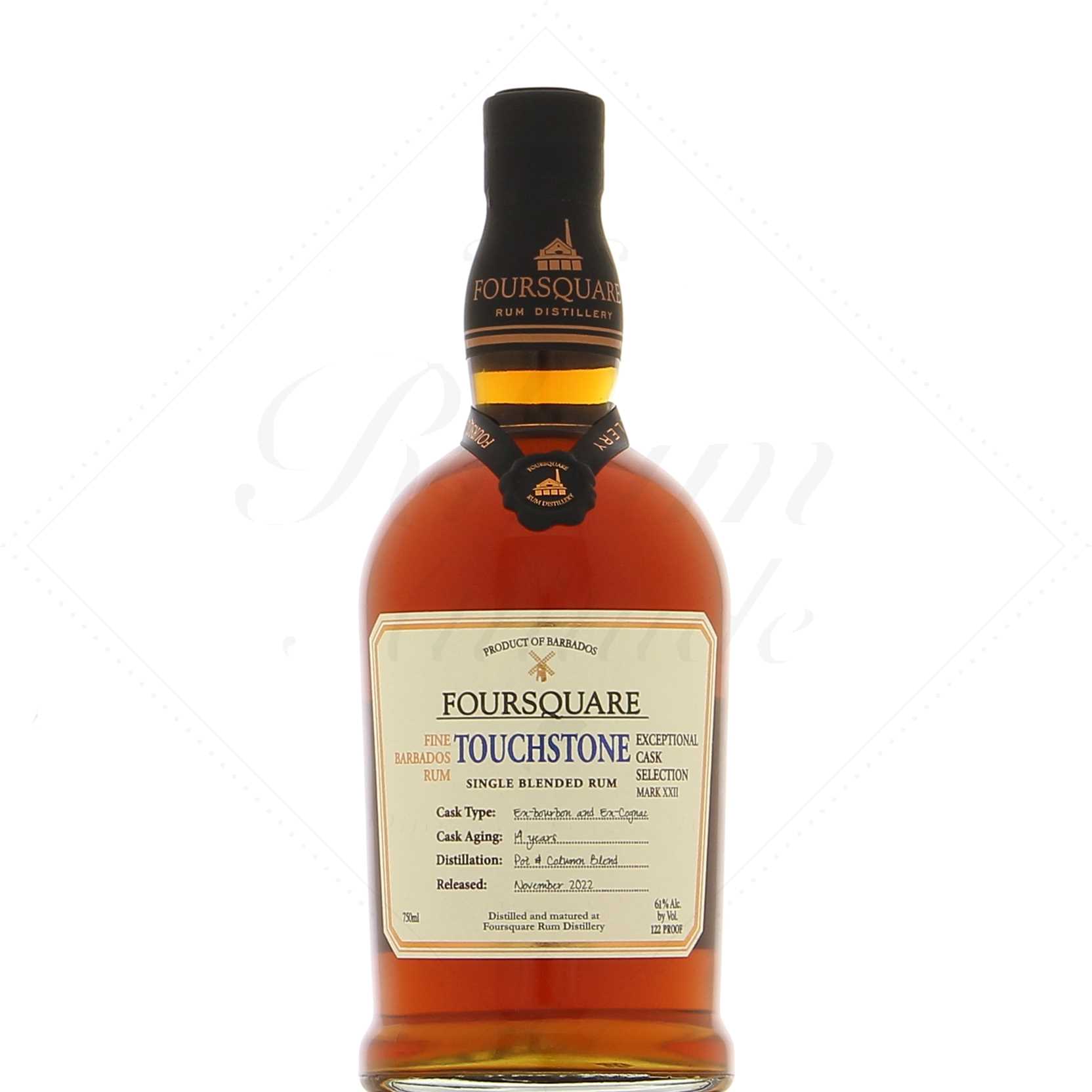 Foursquare Touchstone 14 ans 61° - format US 75cl