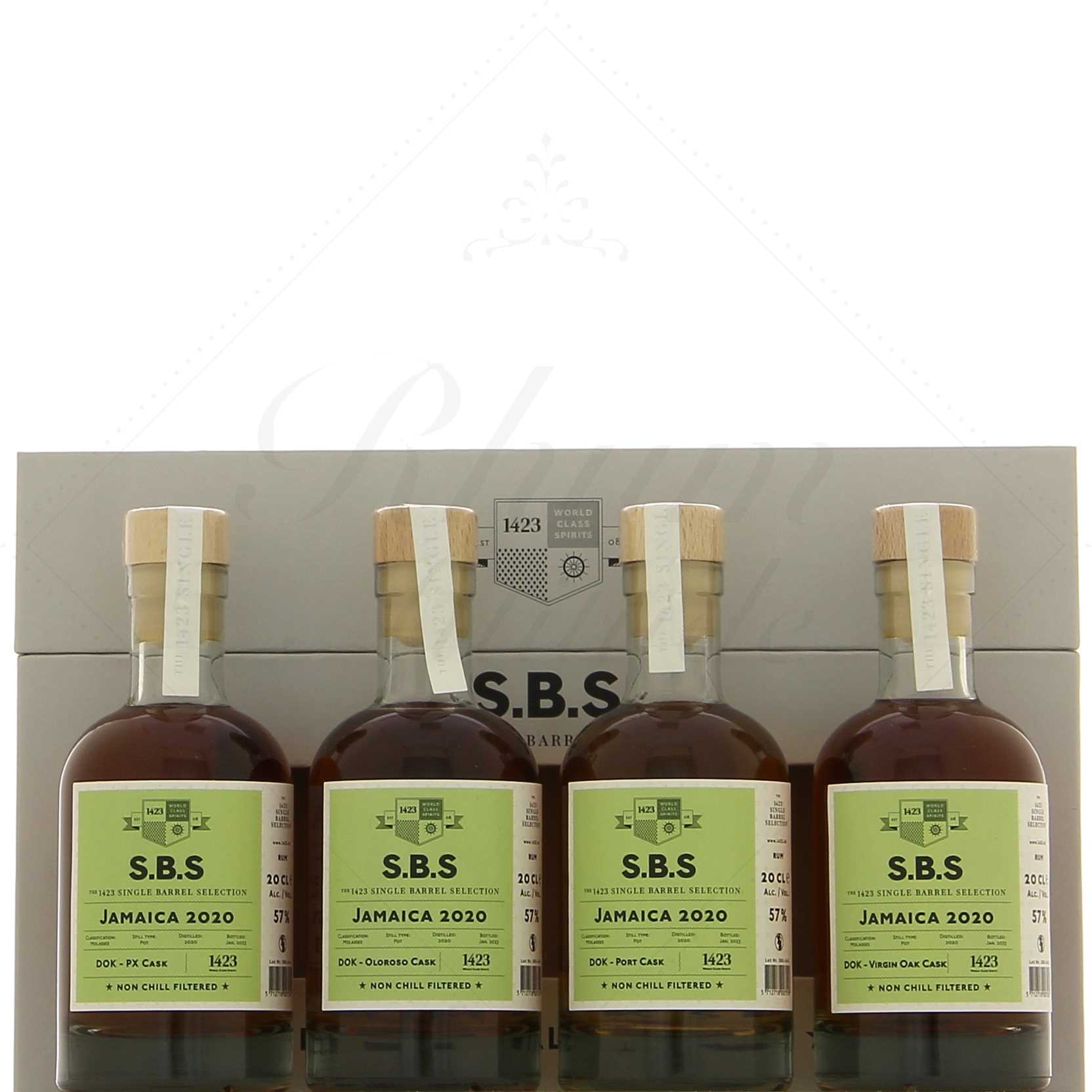 1423 SBS Coffret Jamaica Experimental Cask Hampden DOK 57°