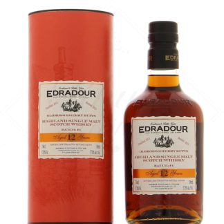 Edradour 12 ans 2011 Batch 1 Cask Strength Sherry Oloroso 57,8°