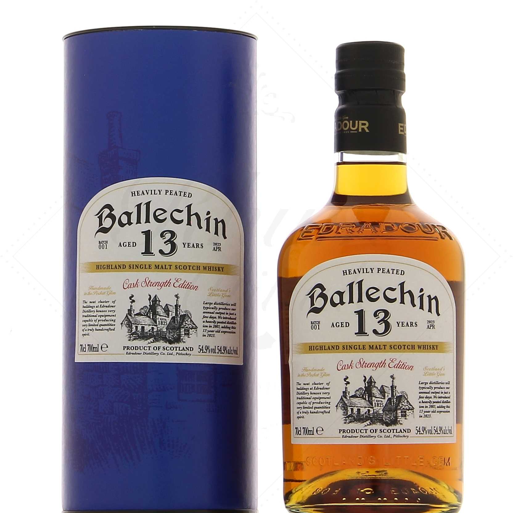 Ballechin 13 ans Cask Strength 54,9°
