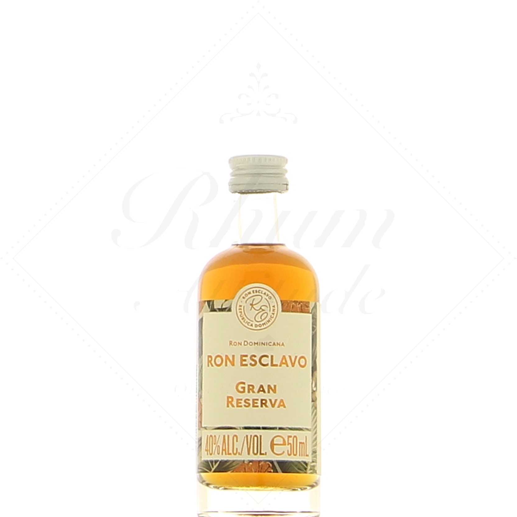 Ron Esclavo Gran Reserva 40° en mignonnette de 5 cl