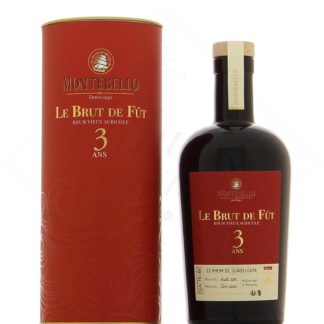 Montebello Rhum Vieux 3 ans Le Brut de Fût Batch #1 52,3°