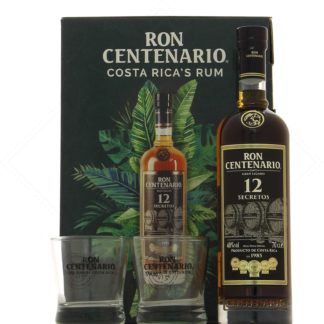 Centenario 12 en coffret 2 verres 40°
