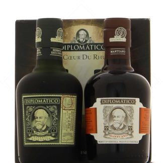 Diplomatico Reserva Exclusiva + Mantuano 40° en coffret 2 x 35cl