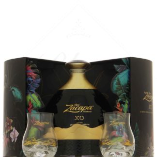 Zacapa XO en coffret floral 2 verres 40° - édition 2023