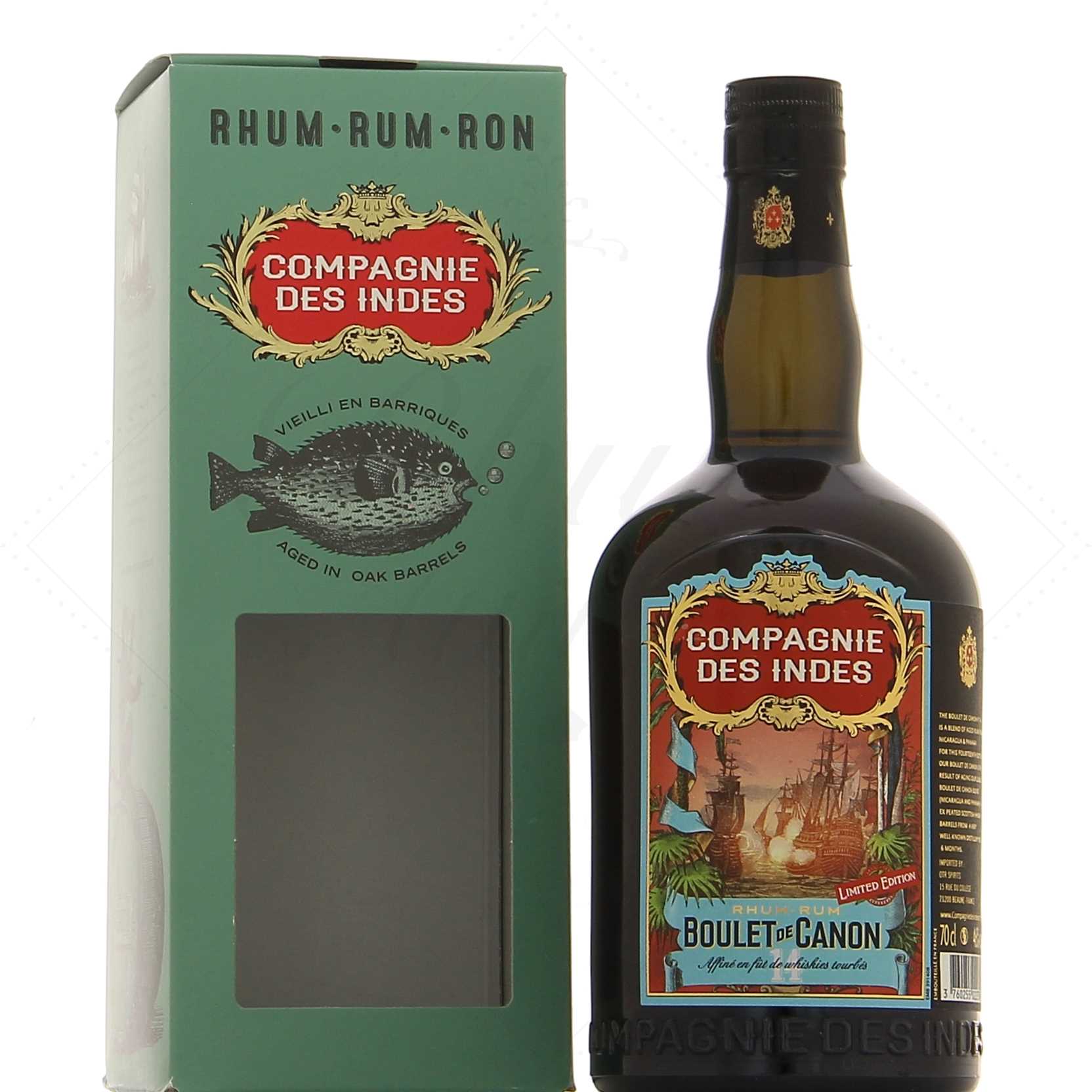 Compagnie des Indes Boulet de canon n°14 46°