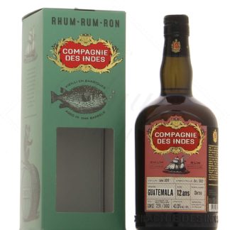 Compagnie des Indes Guatemala 12 ans Darsa 43°
