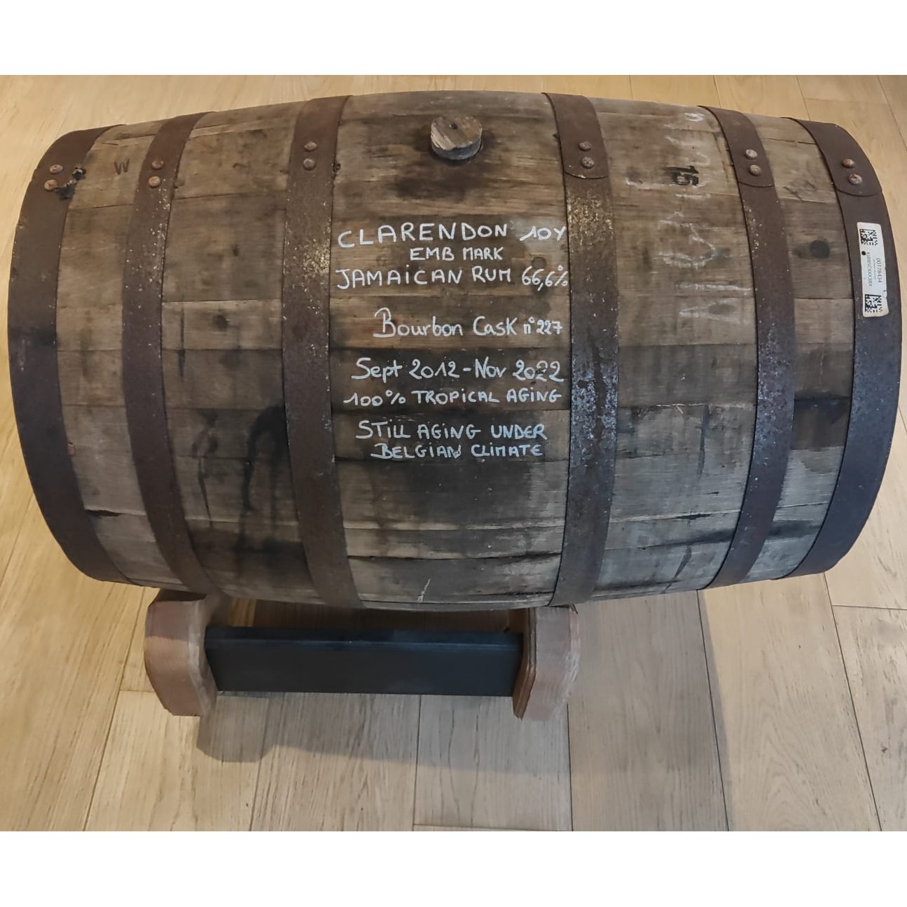 Clarendon 10 ans de vieillissement tropical Millésime 2012 66,6° – Sample de 3 cl