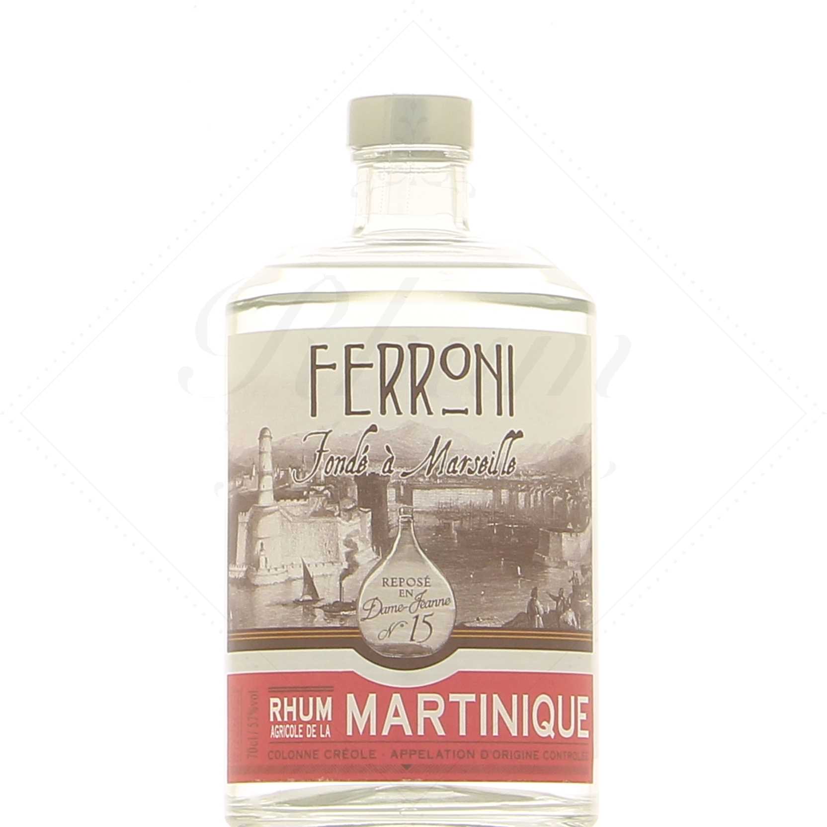 Ferroni La Dame Jeanne 15 Martinique 57°