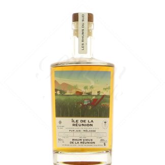 Guillaume de Roany Blend Réunion Pur jus de canne 4 ans + Mélasse 3 ans 49°