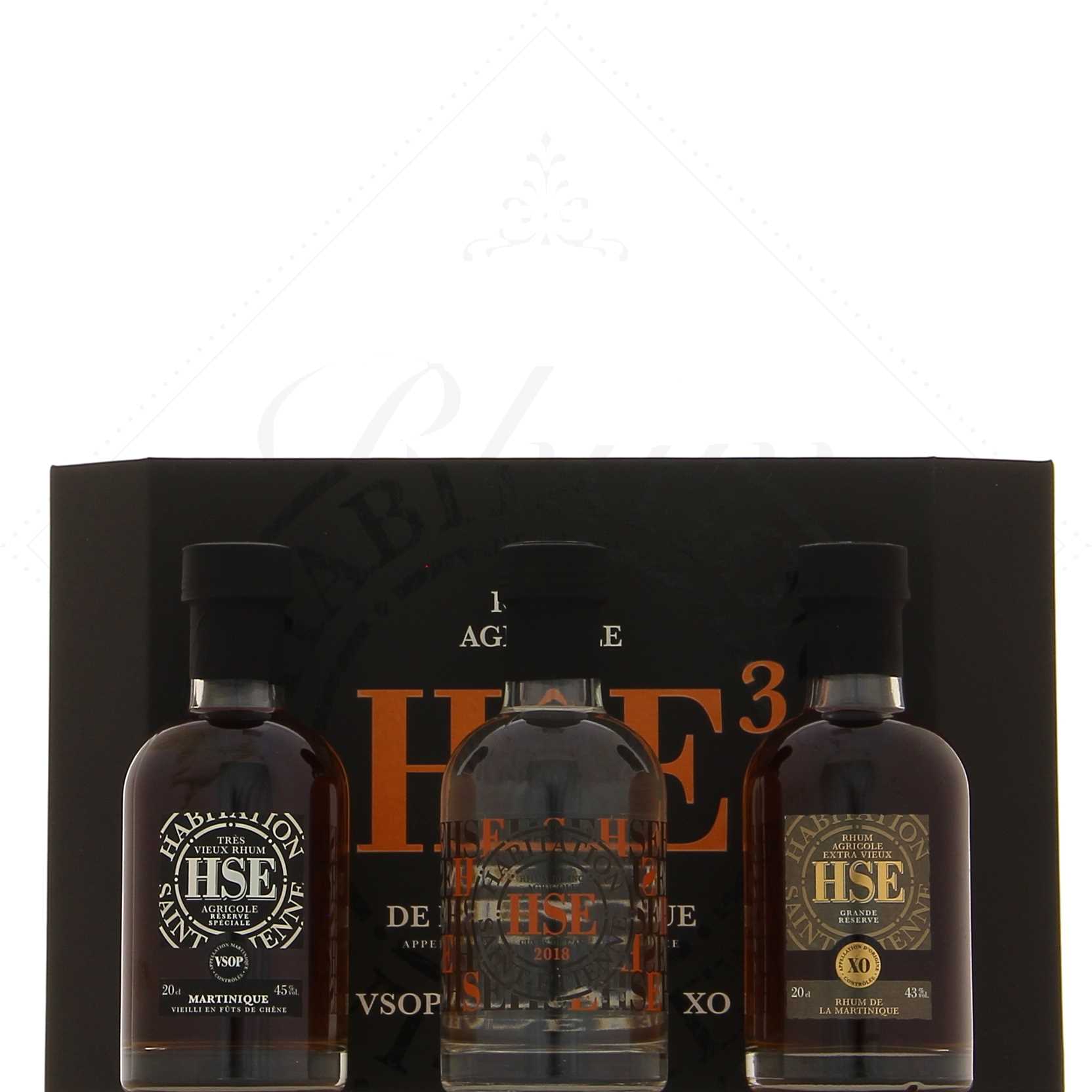 HSE Coffret 3x20cl blanc 2018 + VSOP + XO 46°
