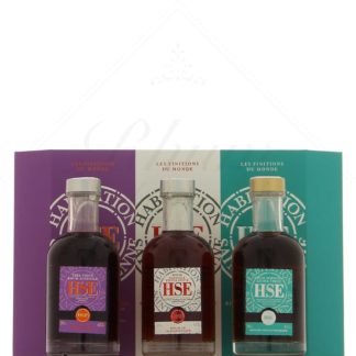 HSE Coffret 3x20cl Finitions du Monde Port Cask + Marquis de Terme + Rozelieures 45,7°