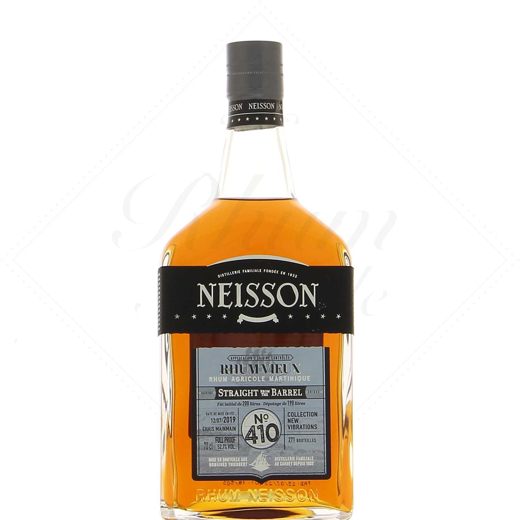Neisson 2019 Straight from the barrel Fût n°410 Mainmain New vibrations 52,7°