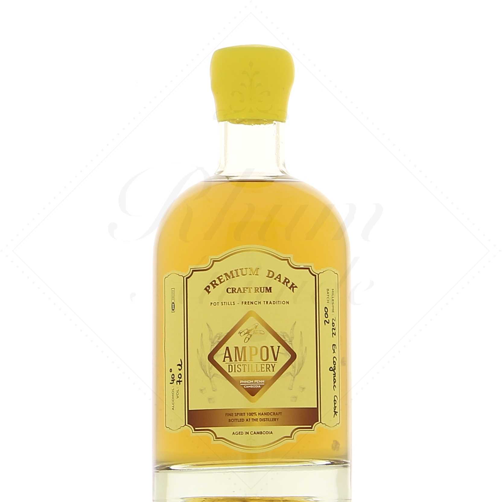 Ampov rhum ambré fût ex-cognac batch 2022 40°