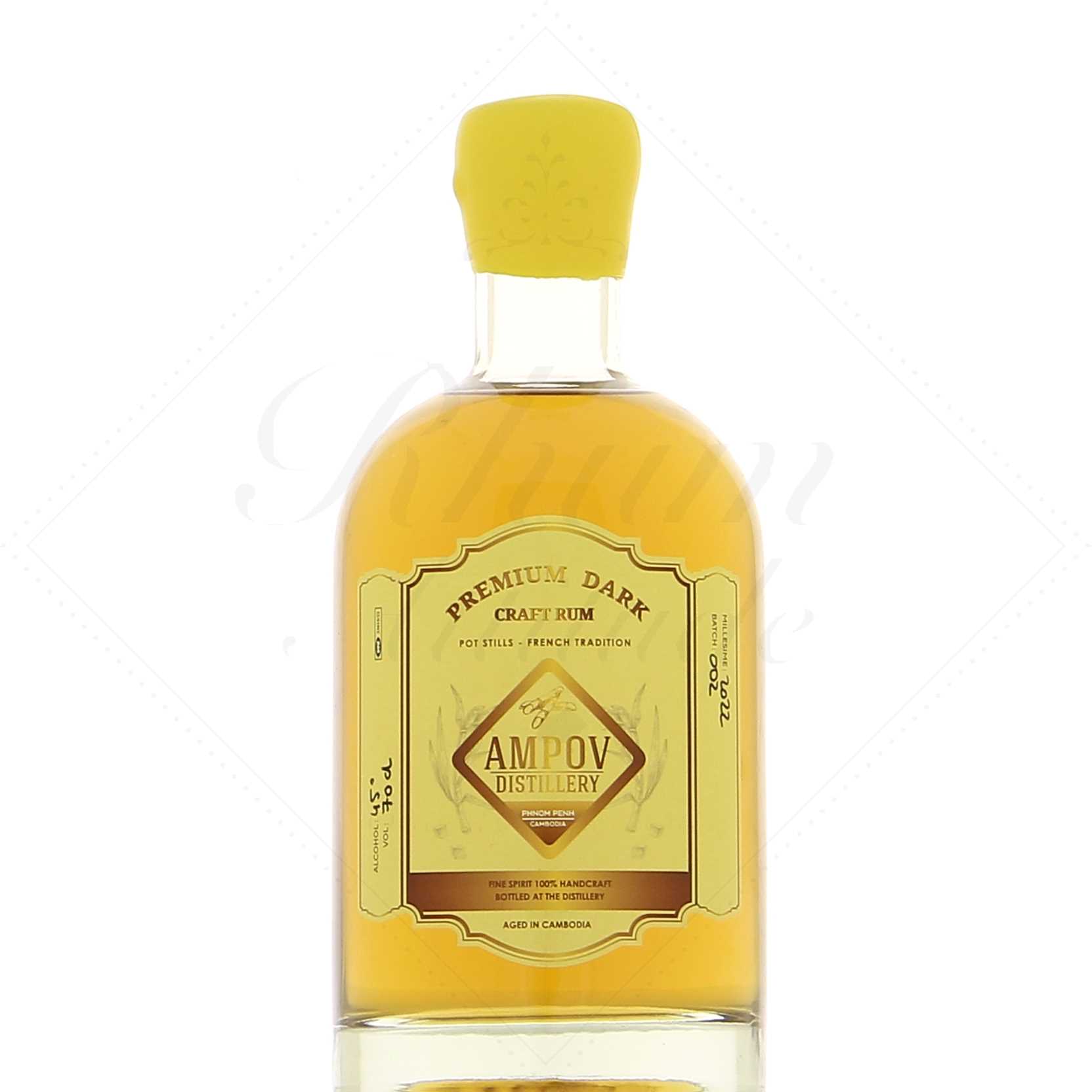 Ampov rhum ambré fût ex-cognac batch 2022 45°