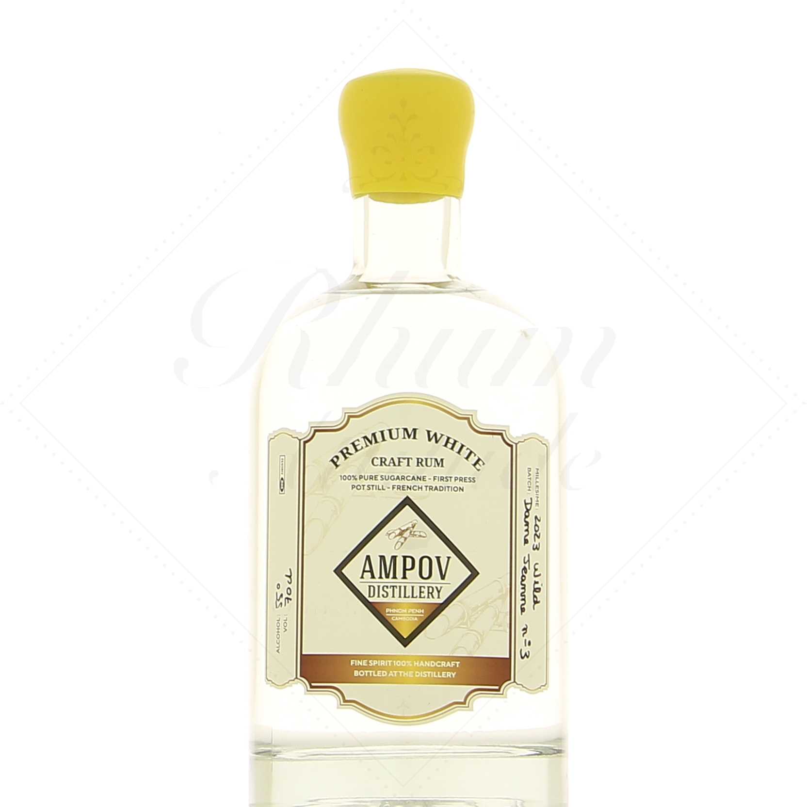 Ampov rhum blanc wild récolte 2023 55°