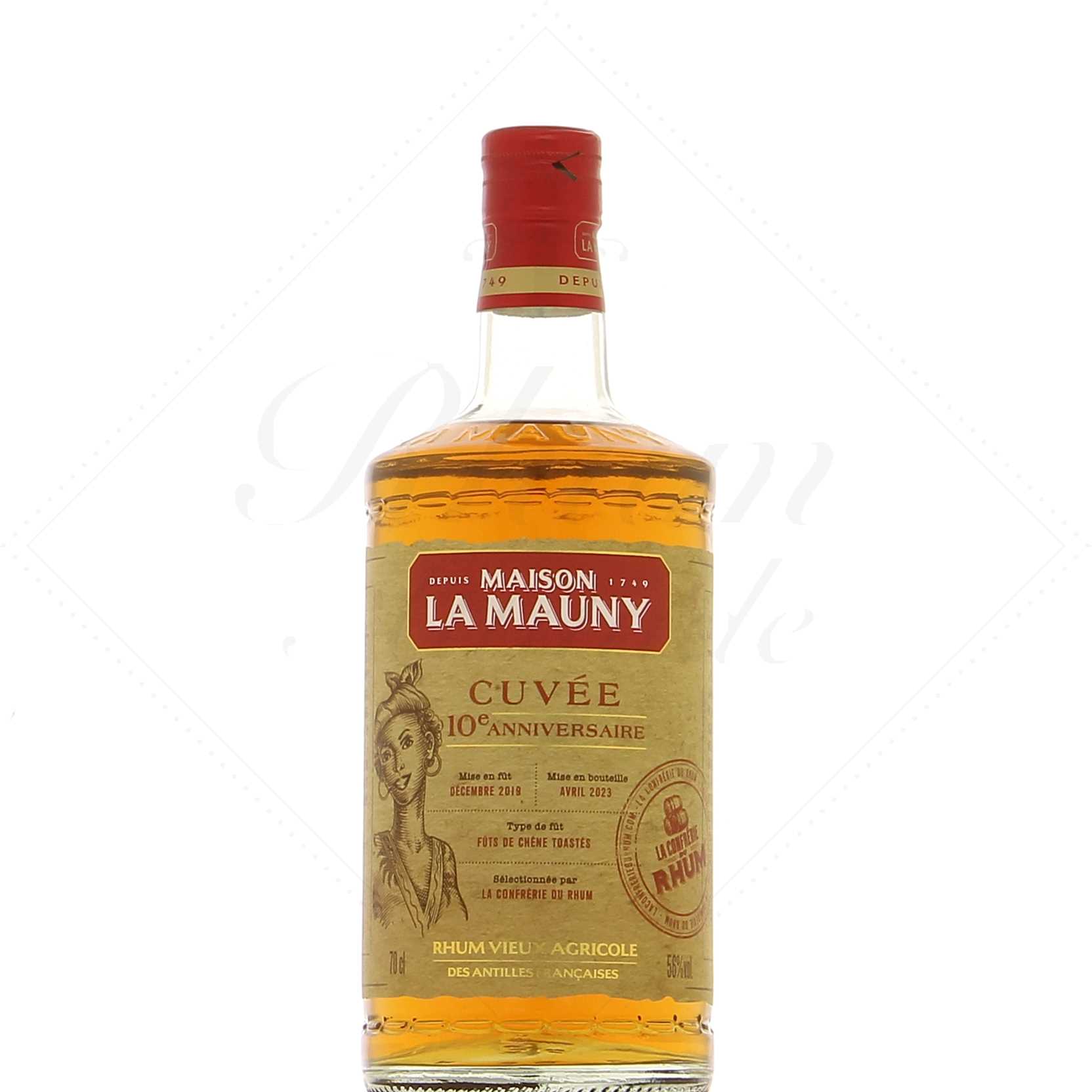 La Mauny Cuvée Confrérie du Rhum 56°