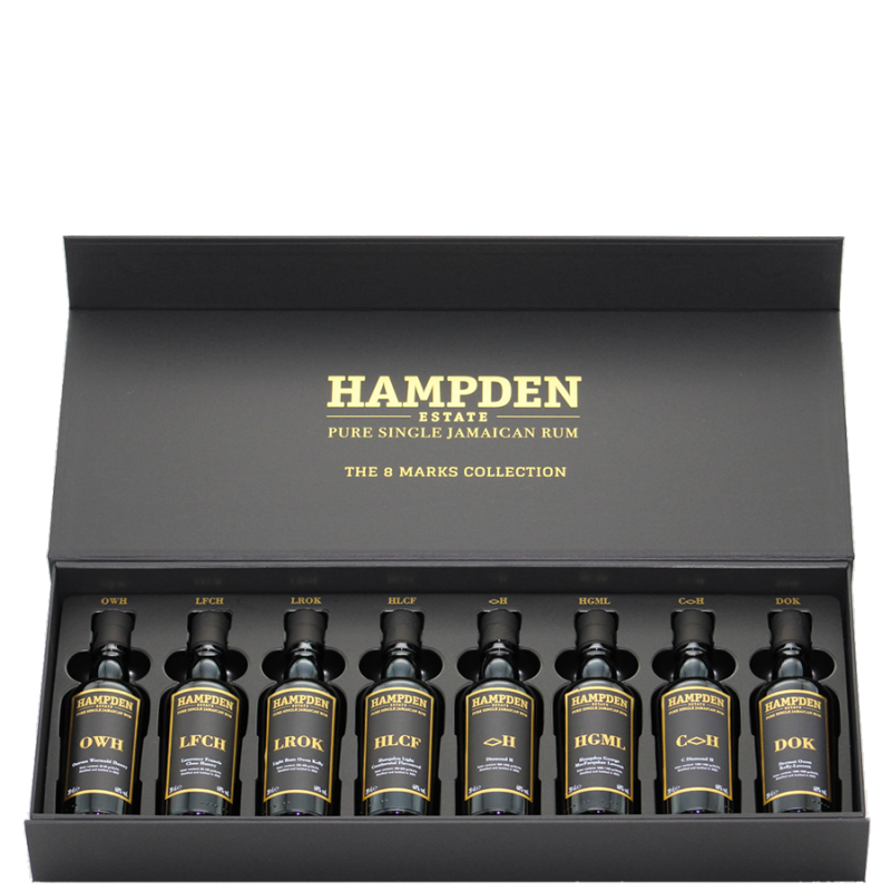 Hampden Coffret 8 Marks Collection 8 x 20 cl 60°