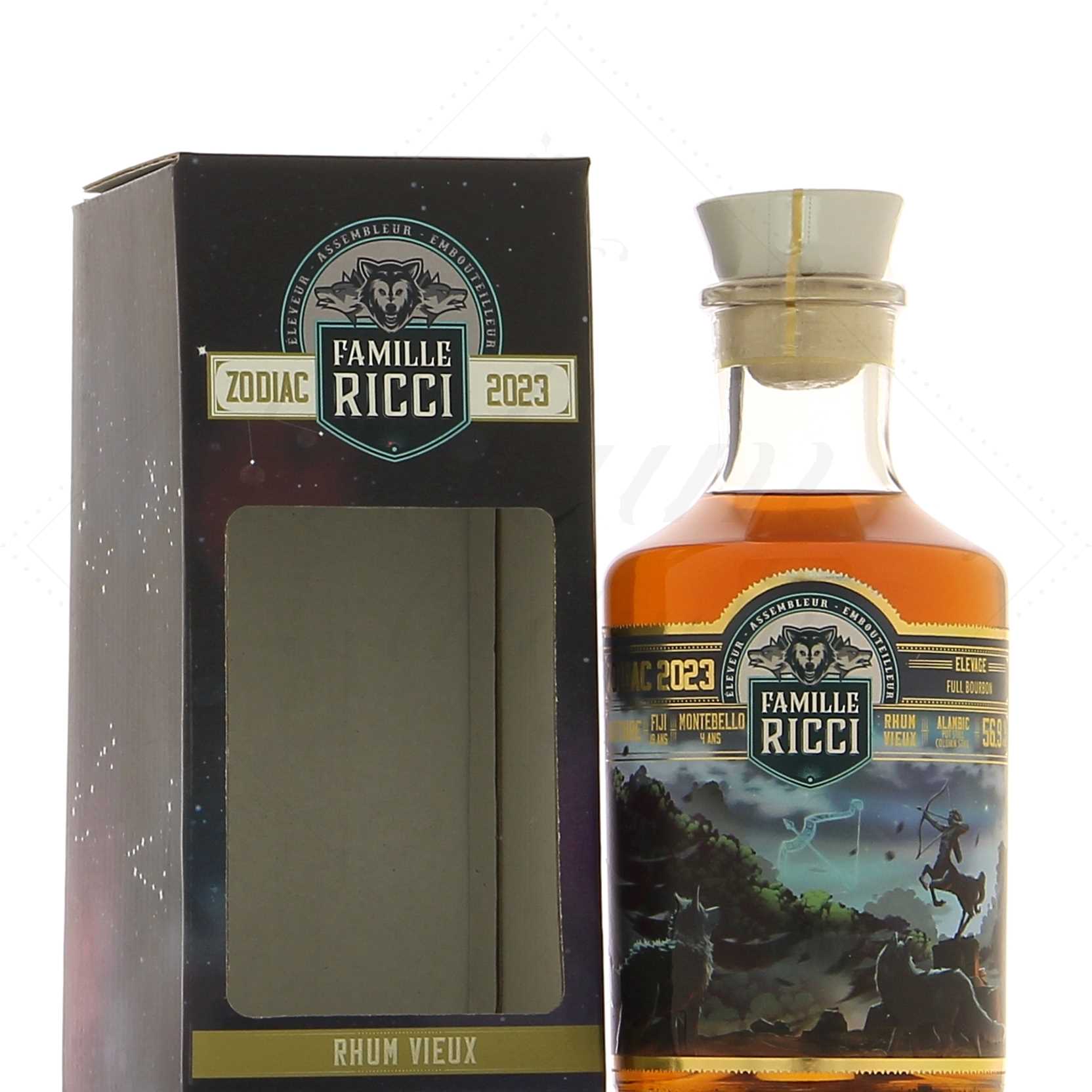 Famille Ricci Zodiac Sagittaire Fiji 19 ans / Montebello 4 ans 56,9°