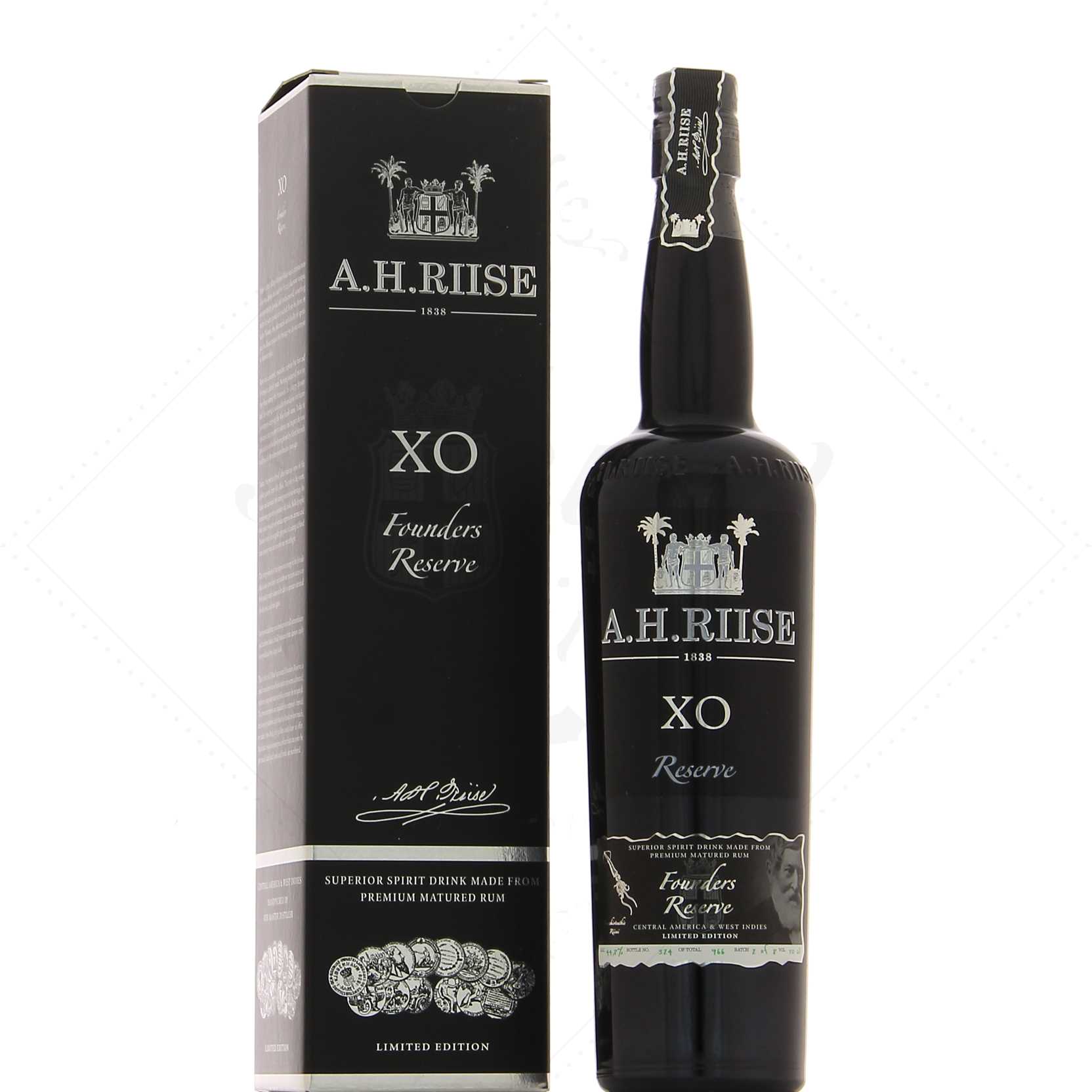 A.H. Riise XO Founders Reserve n°2 44,8°