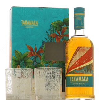 Takamaka Zepis Kreol 43° en coffret 2 verres