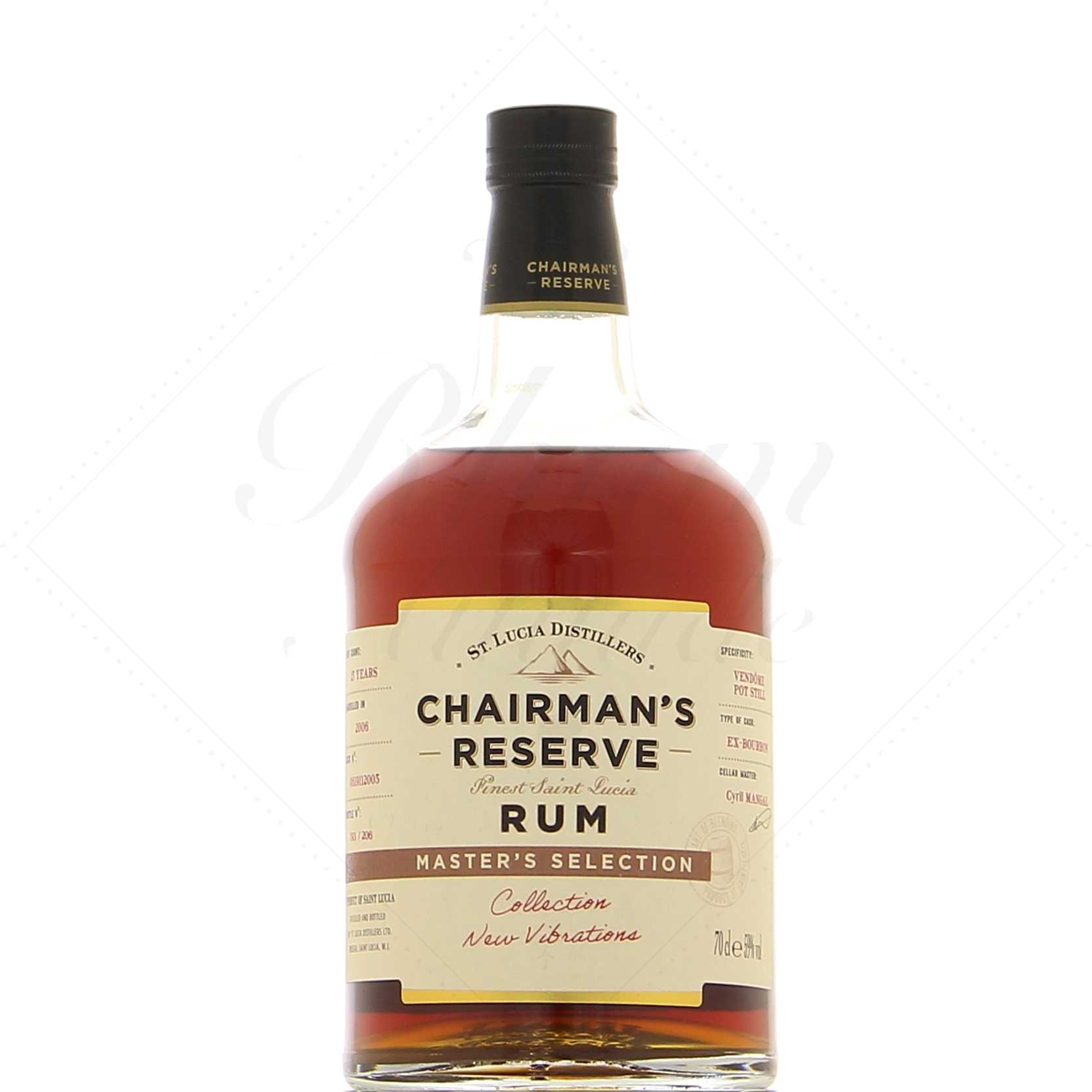 Chairman's Reserve 15 ans 2006 Vendôme Pot Still New Vibrations 59°