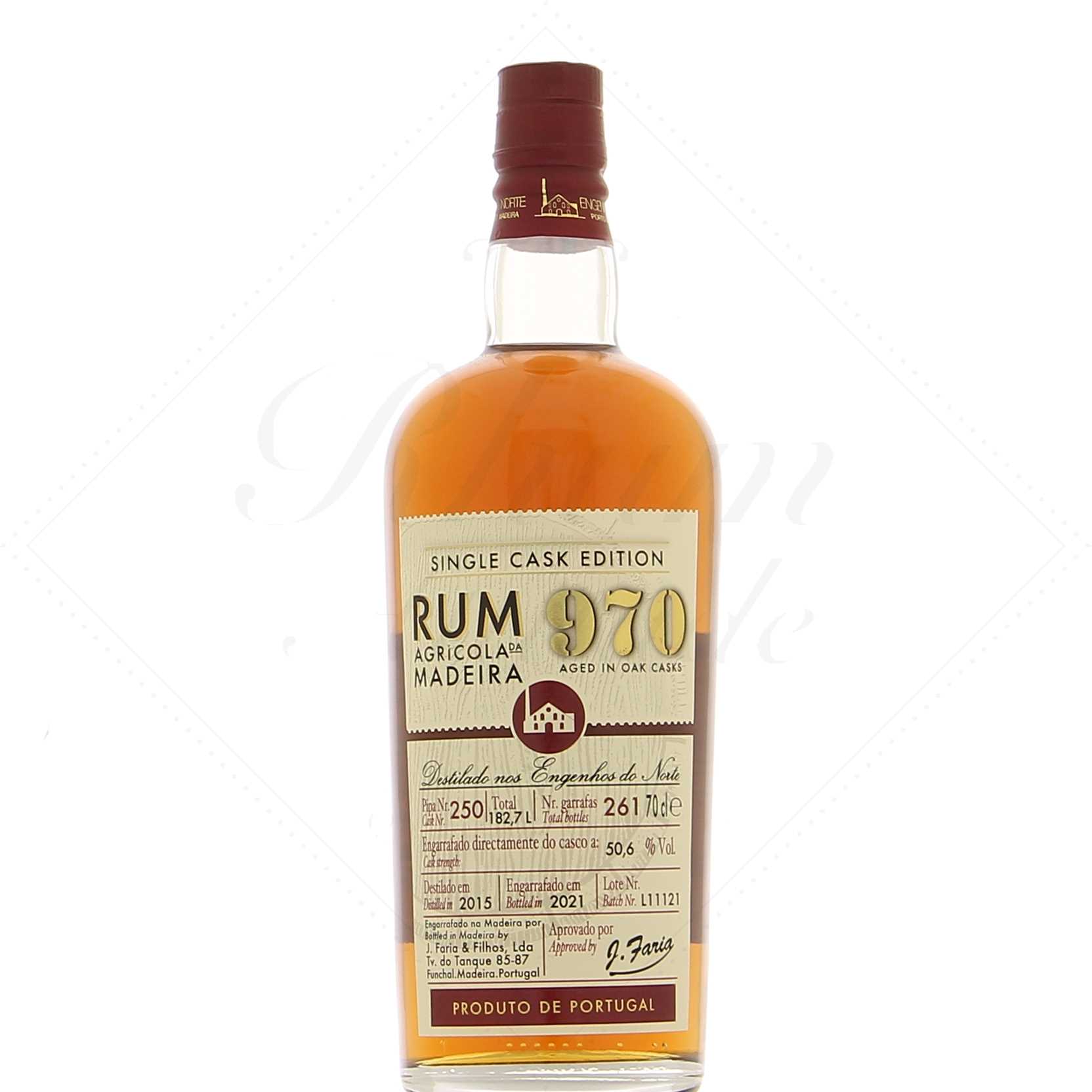 970 Engenhos Do Norte Single Cask 2015 50,6°