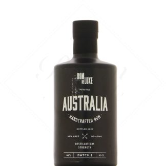 Rom De Luxe Small Black Bottles Australia Blanc 84°