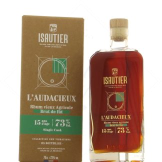 Isautier 15 ans 2006 L'audacieux Brut de fût New Vibrations 73°
