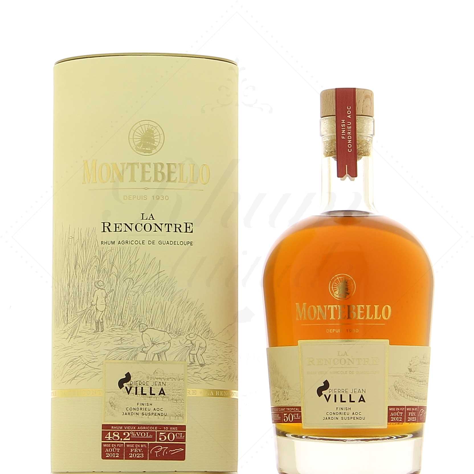 Montebello Rhum Vieux 10 ans Finish Condrieu AOC Jardin Suspendu 48,2°