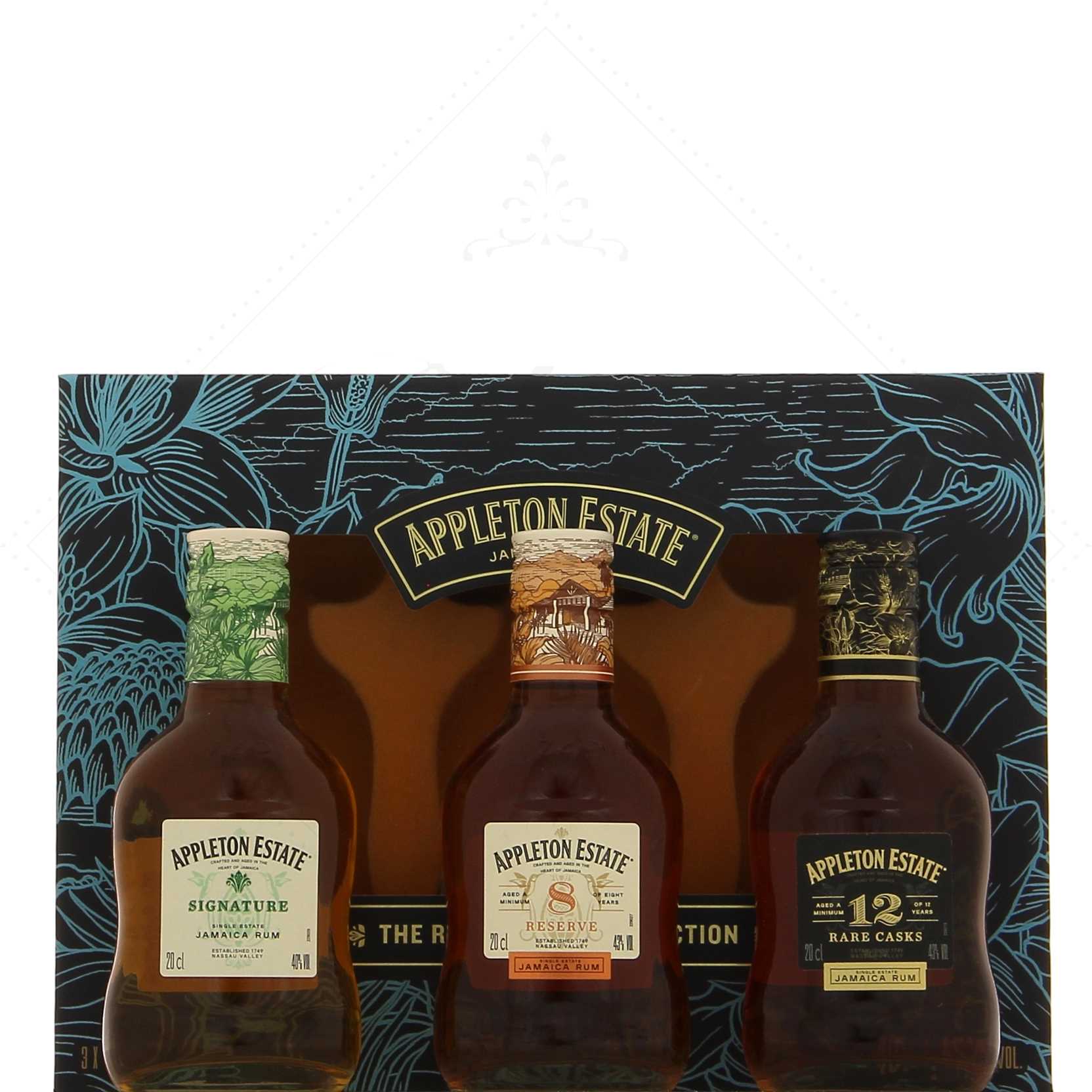 Appleton Coffret 3x20cl Signature + 8 ans + 12 ans 43° – Image 2