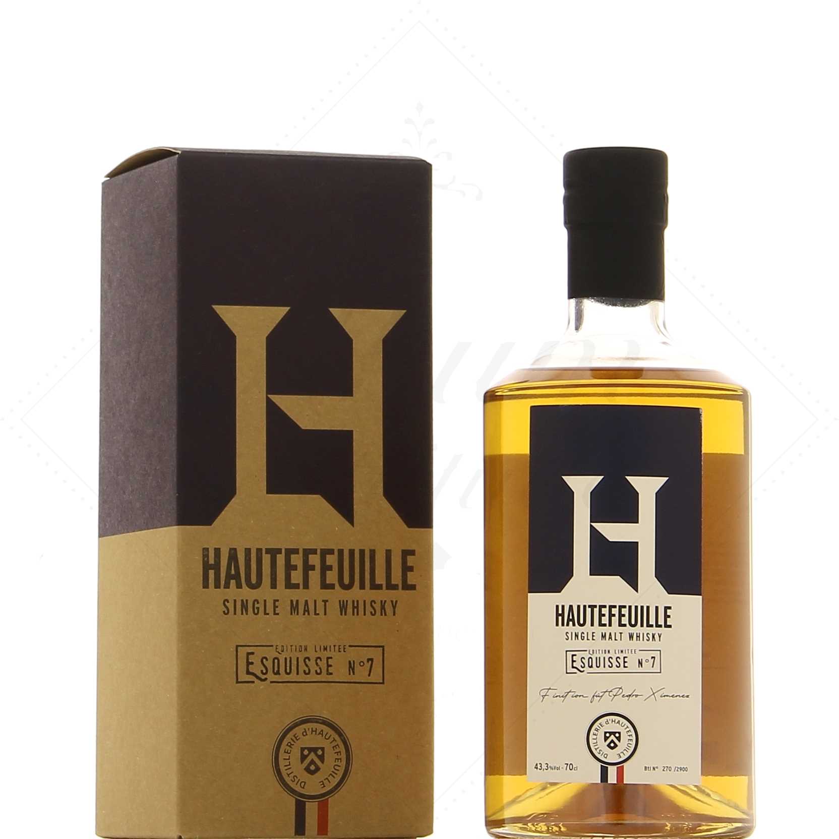 Hautefeuille Esquisse n° 7 Whisky de Picardie single malt 43,3°
