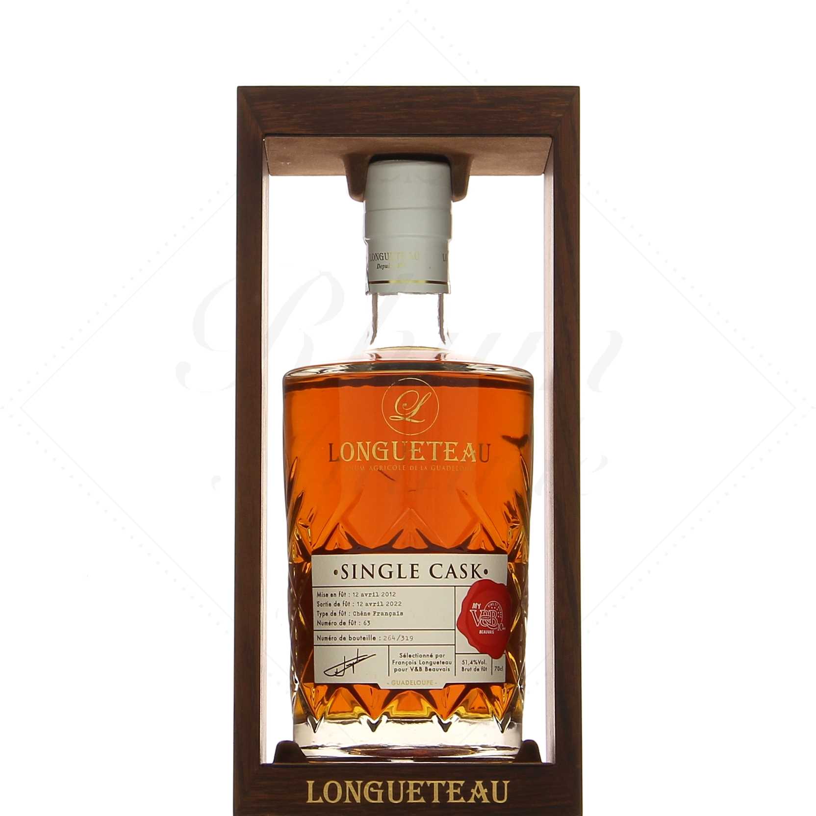 Longueteau V and B Beauvais Single Cask 2012 51,4°