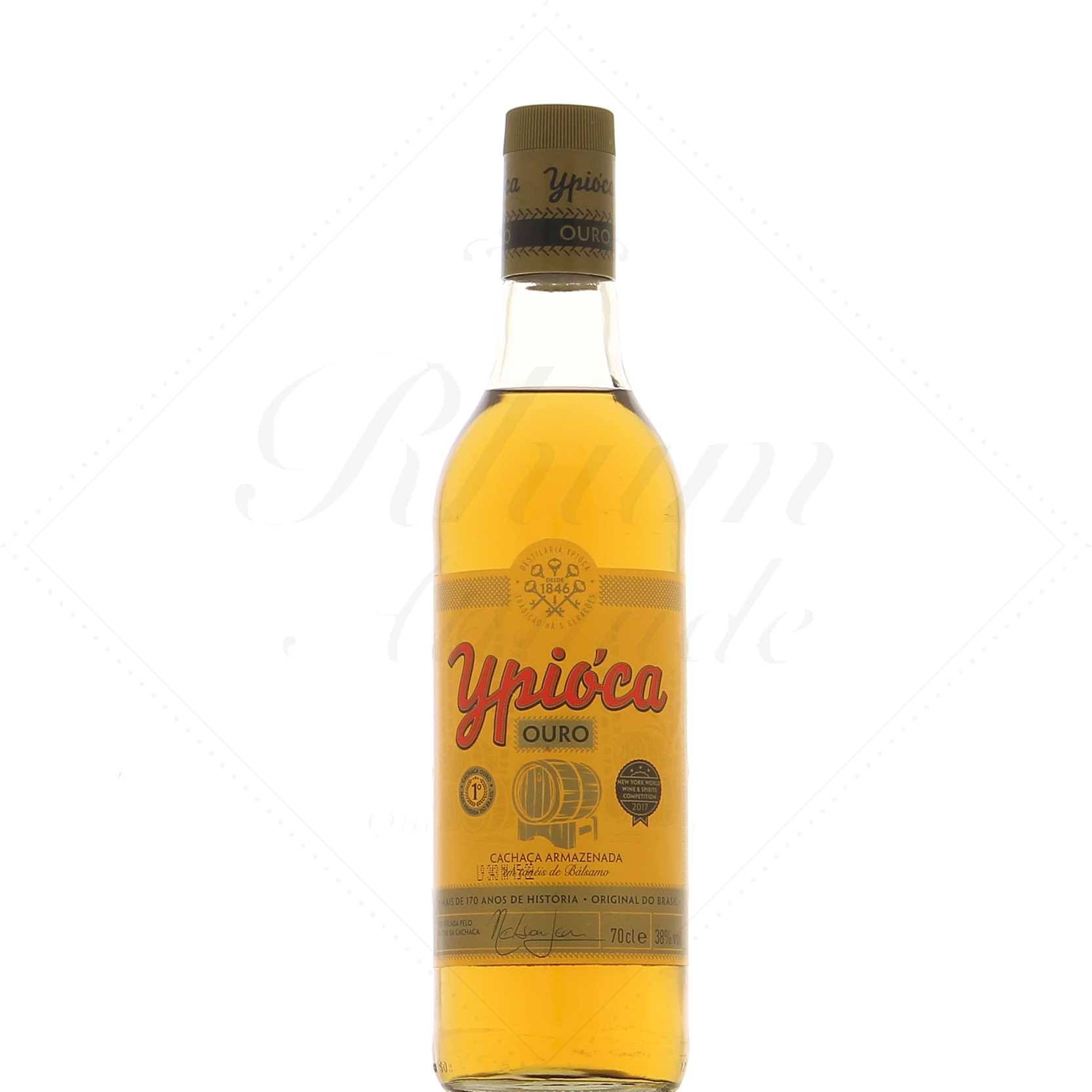 Ypioca cachaça Ouro 38°